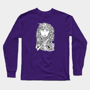 Cosmic Flesh Goddess Long Sleeve T-Shirt